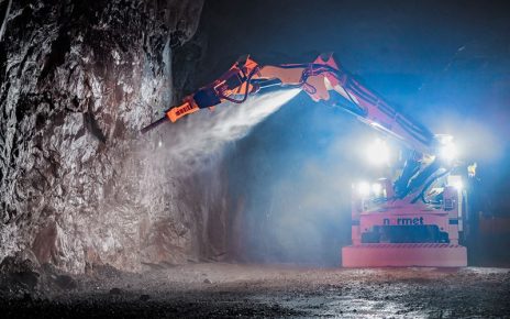 Normet starts a new era in underground scaling by launching the Scamec LC Thor